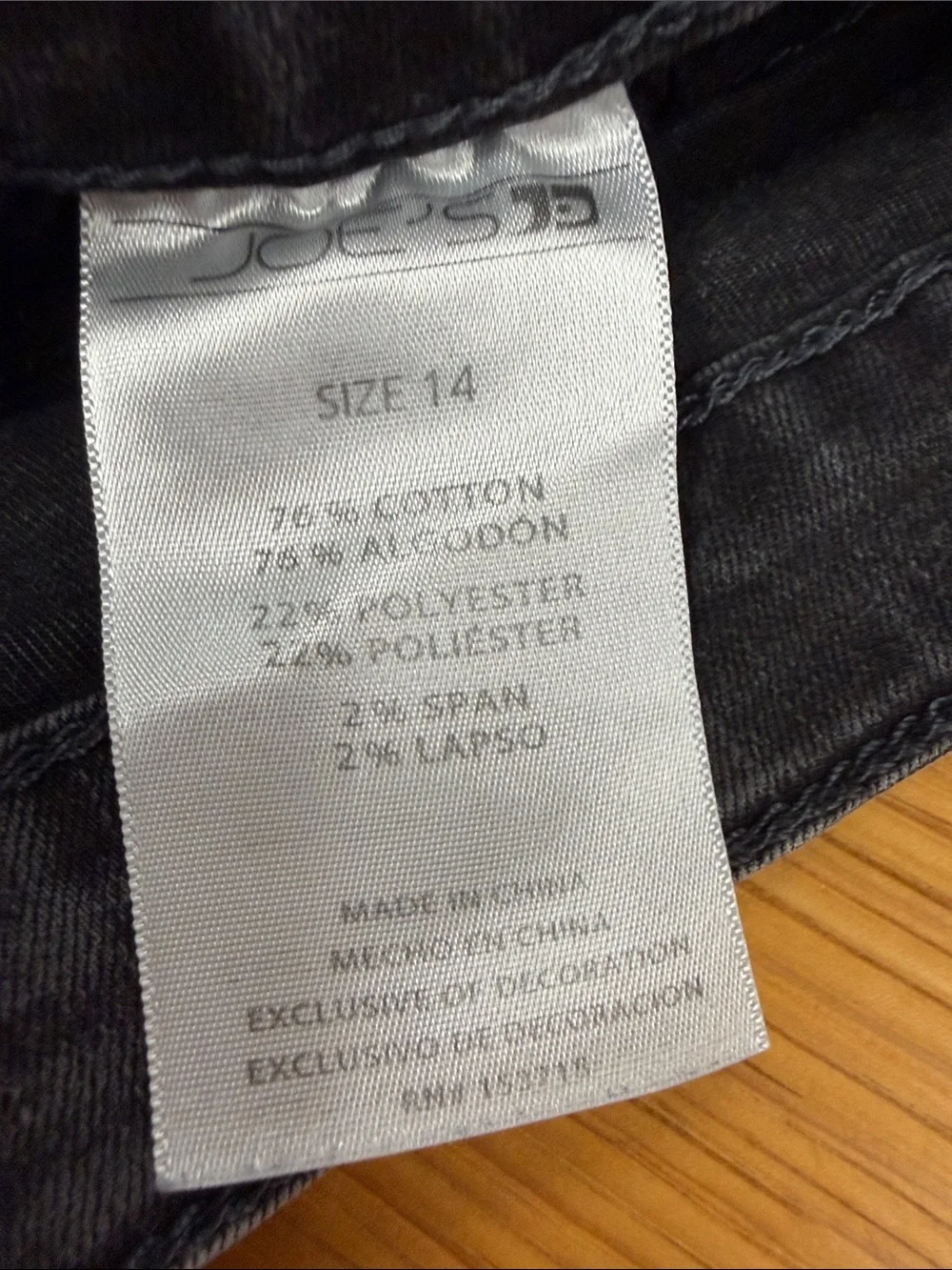 Joes Jeans classic dark